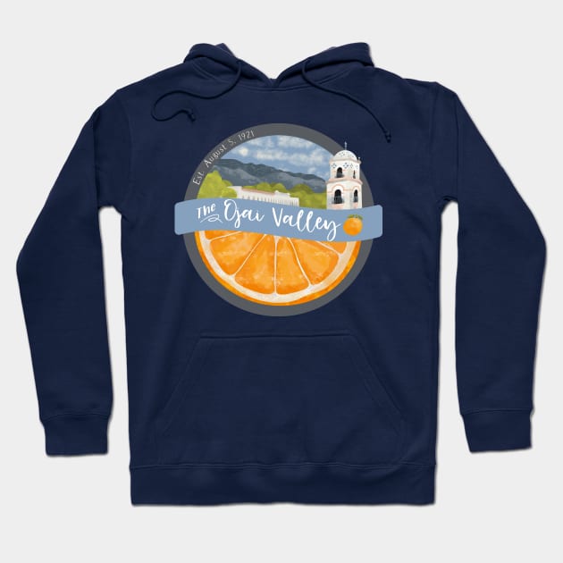 The Ojai Valley Badge Hoodie by MSBoydston